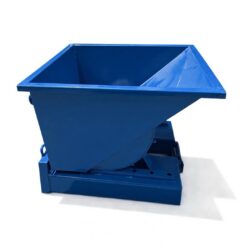 Izgāžami metāla konteineri Tippo, zili, 0,15 m3 un 0,30 m3