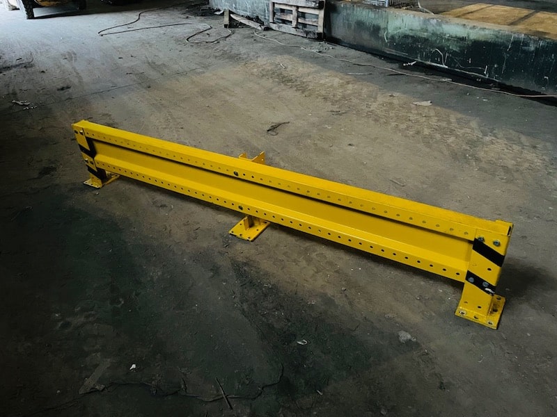 Sānu aizsargs palešu plauktiem, 410x2600 mm, Jungheinrich Sānu aizsargs palešu plauktiem, 410x2600 mm, Jungheinrich