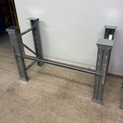 Metāla galds ar koka virsmu, 1500x750xH940 mm, 83641