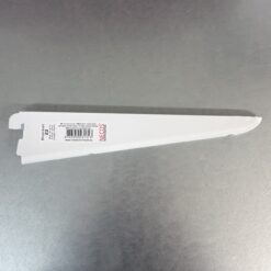 Sienas plauktu stiprinājumi - konsoles 216 mm, baltas