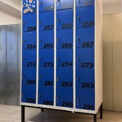 Slēdzams nodalījuma skapis AJ, 4x300 mm x 6, 24 durtiņas