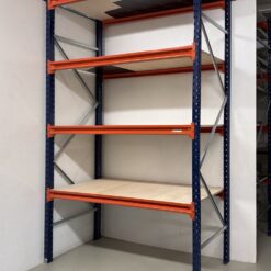 Longspan plaukts ar finiera ieklājumu, H2500x600x1500 mm