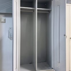 Lietots garderobes skapis ar kājām, 1x800 mm, KLD