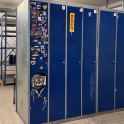 Četrvietīgi garderobes skapji, 4x300 mm