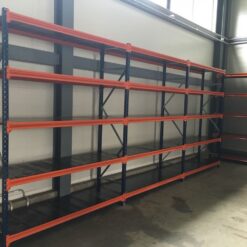 Universālais plaukts Longspan ar finiera delīšiem, H2500x500x2250 mm