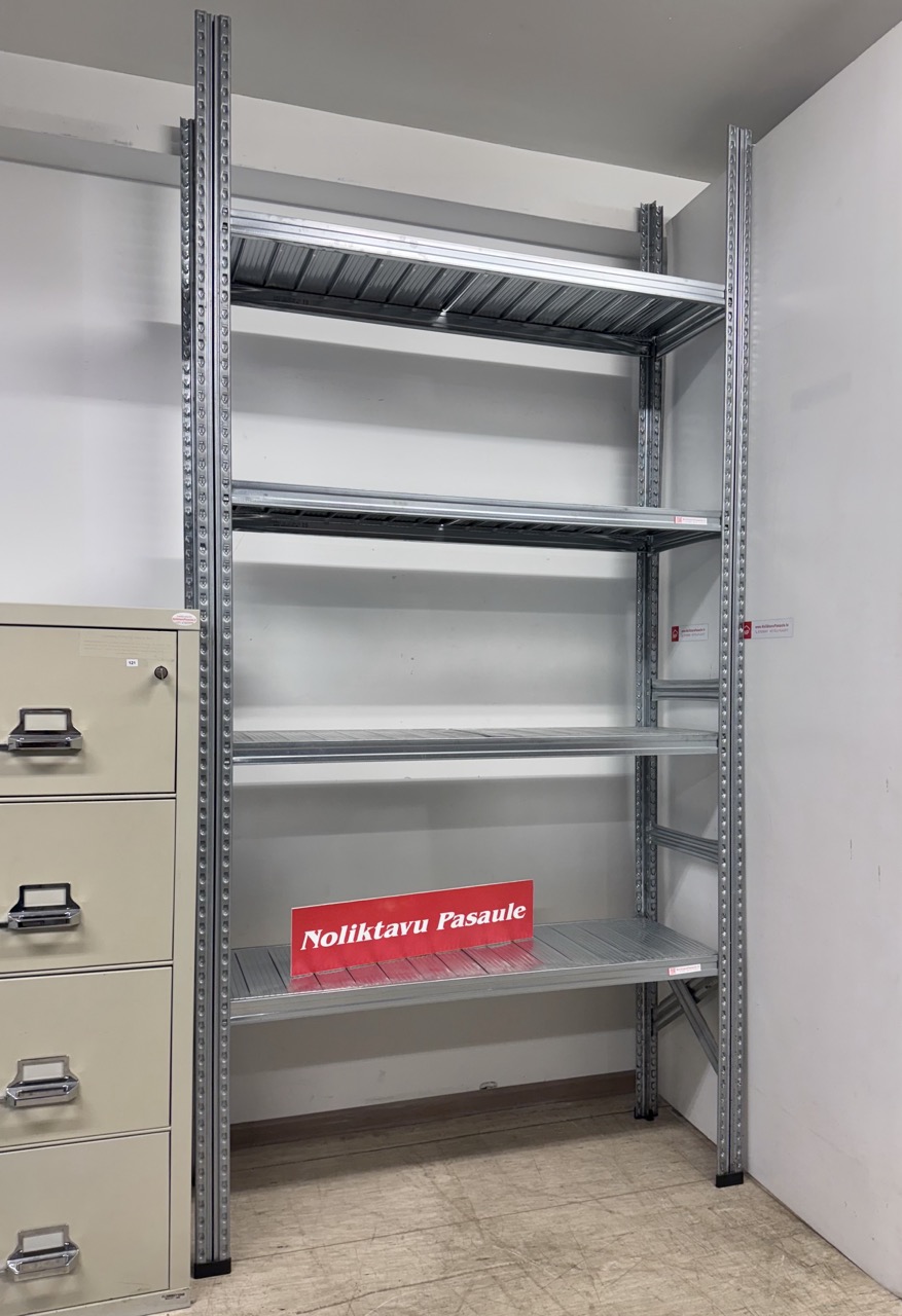 Lietota plauktu sistēma, H2400x400x1200 mm, Metalsistem, 75331