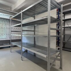 Lietoti Metalsistem plaukti, 2 sekcijas rindā, H2000x600x2700 mm, 75286