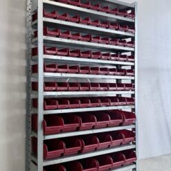 Lietots plaukts ar Profi kastēm, H1790x200x1185 mm