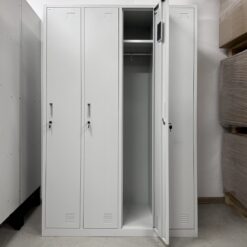 Četrvietīgs garderobes skapis, 4x300 mm, 1800x550x1200 mm