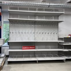 Lietota tirdzniecības plauktu sistēma, H2510x550x2500 mm