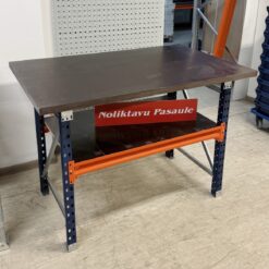 Izturīgs metāla darba galds, 1220x800xH850mm